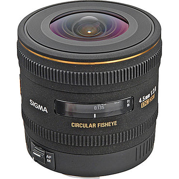 Sigma 4.5mm f/2.8 APS-C Format EX DC HSM Circular Fisheye Lens for Canon