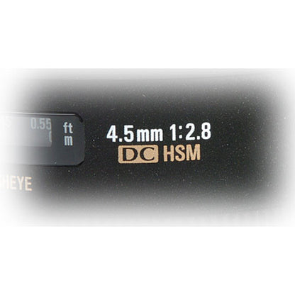 Sigma 4.5mm f/2.8 APS-C Format EX DC HSM Circular Fisheye Lens for Canon