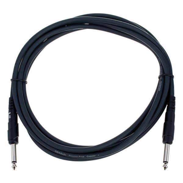 Planet Waves Classic Series 6.35mm Instrument Cable with Double Straight Male Plugs (10 Feet) | PW-CGT-10