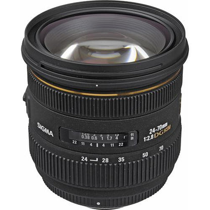 [CLEARANCE] Sigma 24-70mm f/2.8 Hyper Sonic Mount IF EX DG Lens for Nikon F