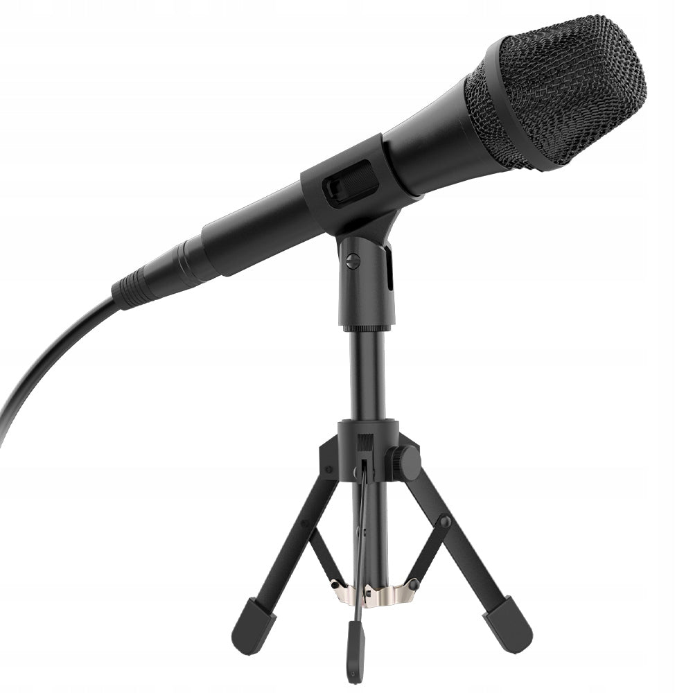 Maono AU-KC02TR Handheld Cardioid Condenser XLR Microphone with Desktop Stand Ideal for Home Studio, Vocals, Podcast, Singing and Streaming AUKC02TR