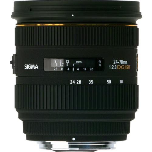Sigma 24-70mm f/2.8 Full-Frame Format IF EX DG HSM Lens for Sony A