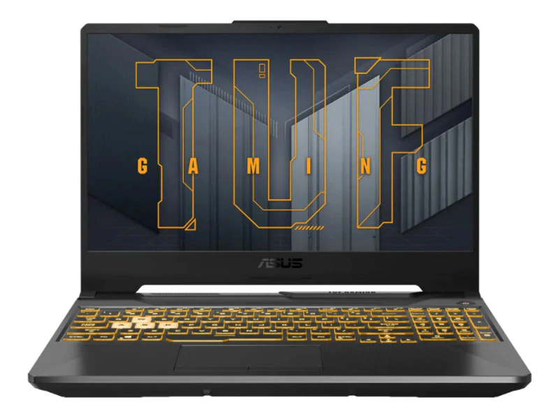 ASUS TUF Gaming F15 Laptop with Intel Core i5-11400H 2.7GHz Processor NVIDIA GeForce RTX 3050Ti Laptop GPU 8GB DDR4 RAM 512GB M.2 NVMe SSD Storage 1080p 144Hz Display (Eclipse Gray) | FX506HE-HN310W