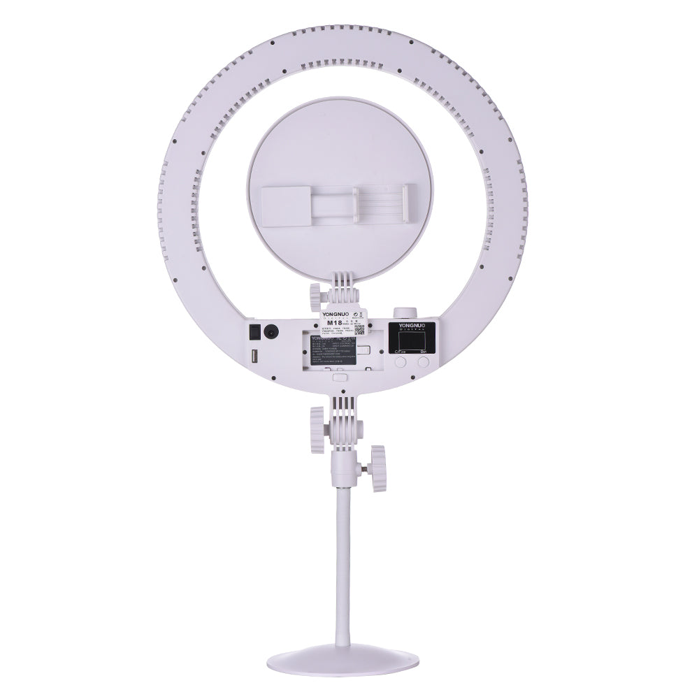 Yongnuo YN208 Ring Light with Mirror Bi Color LED 3200k-5500k with Stand