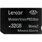 Lexar LMSPD32GBBAS Platinum II (40x) 32GB Memory Stick Pro Duo for Cameras, Computers, Laptops