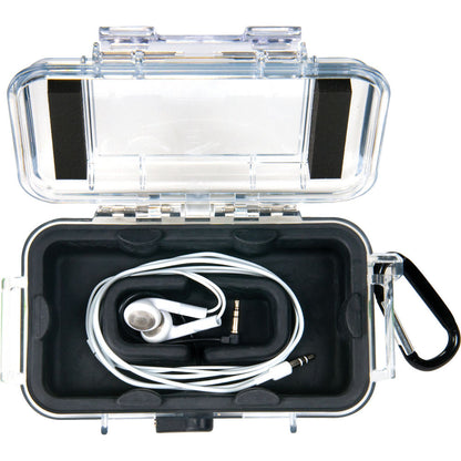 Pelican Micro Water-Resistant Polycarbonate and Dustproof Phone Case (Clear Black) | i1015