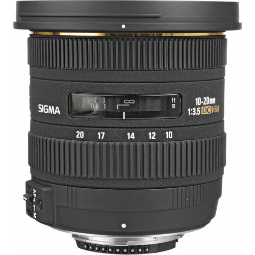 Sigma 10-20mm f/3.5 Super Multi-Layer Coating EX DC HSM Lens for Nikon F