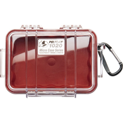 Pelican Micro Water-Resistant Crush and Dust Proof Case (Clear Black, Clear Blue, Clear Yellow, Clear Red) | 1020