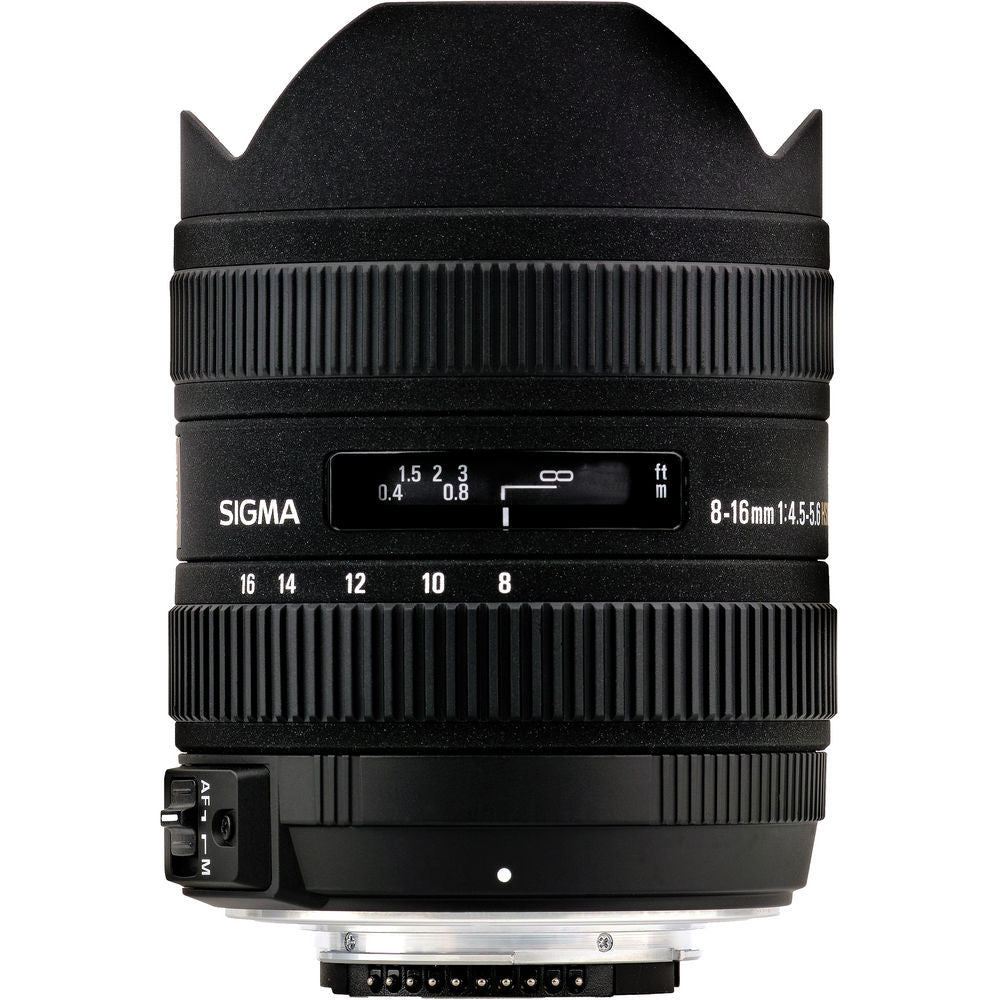 Sigma 8-16mm f/4.5-5.6 Ultra-Wide Zoom DC HSM Lens for Nikon F-mount