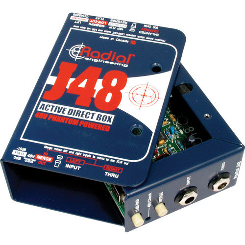 Radial Engineering J48 - Single Channel Active Direct Box