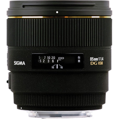 [CLEARANCE] Sigma 85mm f/1.4 EX DG HSM Medium Telephoto Standard Lens for Nikon Digital SLR Camera