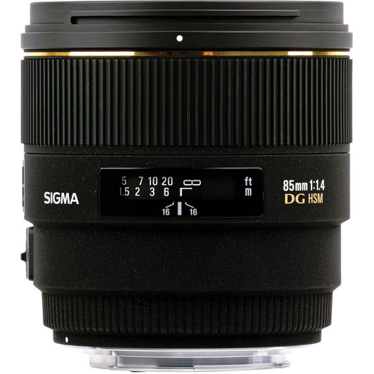 Sigma 85mm f/1.4 EX DG HSM Medium Telephoto Standard Lens for Nikon Digital SLR Camera