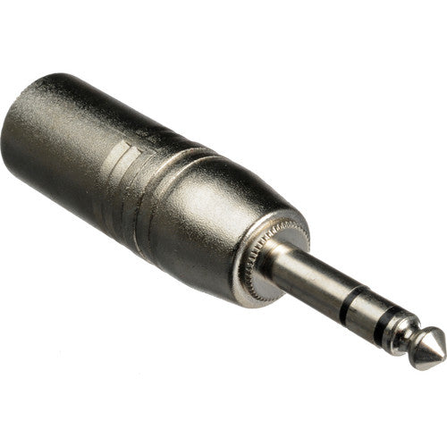Hosa Technology GXP-246 Stereo Male 1/4" Phone to Male 3-Pin XLR Adapter