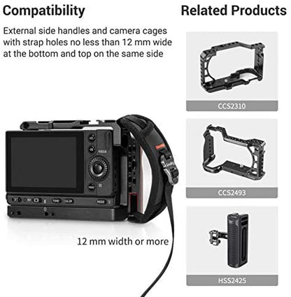 SmallRig PAC2456 12MM Width Universal Hand Strap for Cameras