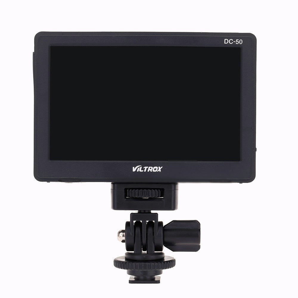 VILTROX DC-50 Clip-on Portable 5 inches HDMI Monitor for Mirrorless and  DSLR Cameras