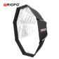 Triopo K55 55cm Portable Octagon Softbox Bowens Mount with Outdoor Soft Box and Honeycomb Grid for Photography, Outdoor Shooting