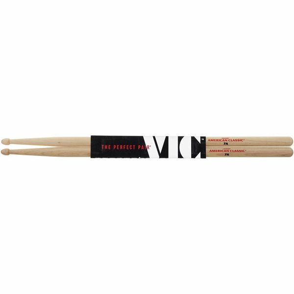 Vic Firth American Classic 7A Hickory Wood Tear Drop Tip