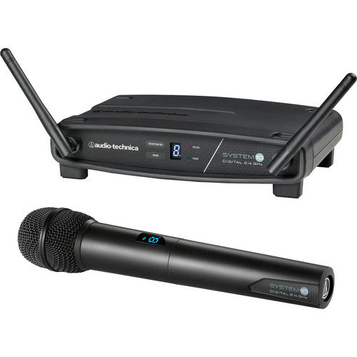 Audio Technica ATW-1102 System 10 Digital Wireless Handheld Microphone Set