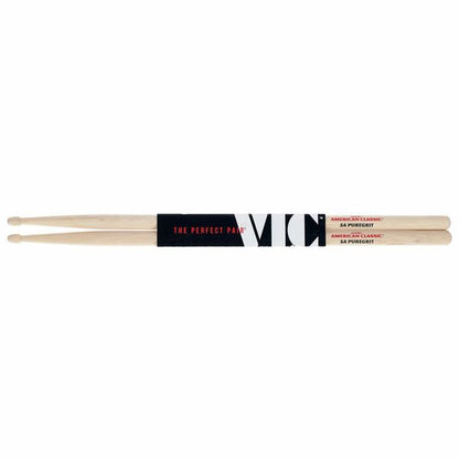 Vic Firth American Classic 5A Hickory Wood Drumsticks (Pair) Drum Sticks for Drums and Percussion (Multiple Styles Available)