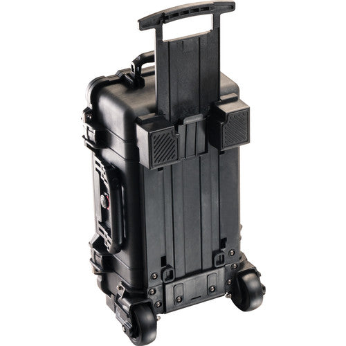 Pelican Flightline Airtight Case and Mobility Kit with Wheels and Pick-N-Pluck Foam (BLACK) | Model - 1510M WF