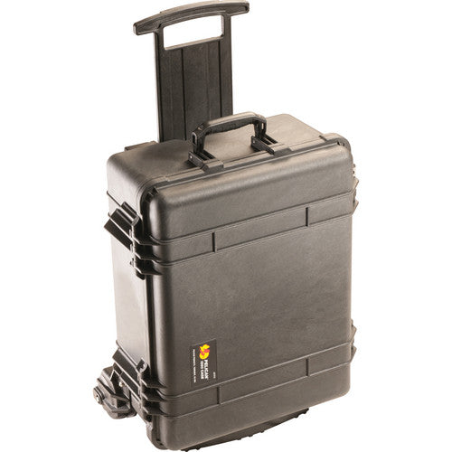 Pelican Protective Watertight Case Mobility Kit with Wheels and Pick-N-Pluck Foam (BLACK) | Model - 1560M