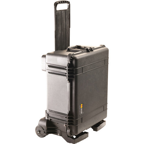 Pelican Wheeled Carry-On Crushproof Airtight Water and Dust Resistant Hard Case and Mobility Kit with Foam | Model 1610M