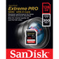 SanDisk Extreme Pro SD Card 128GB UHS II SDXC Class 10, 300MB/s Read Speed V30 | Model - SDSDXPK-128G