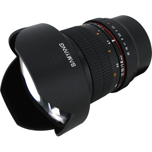 Samyang Ultra Wide Angle 14mm f/2.8 ED AS IF UMC Lens for Fujifilm X Mount Mirrorless Camera