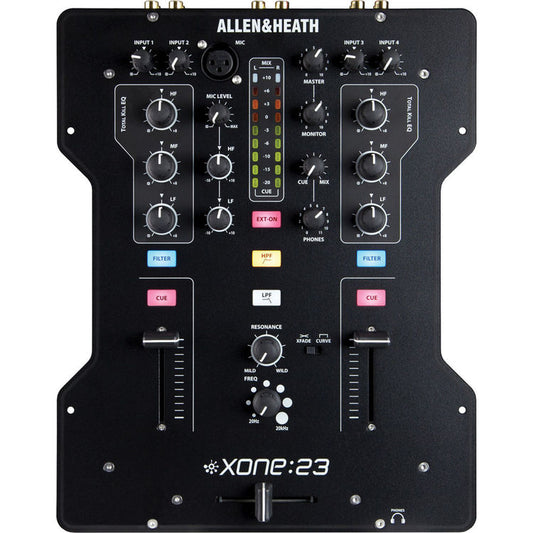 Allen & Heath XONE: 23 - 2+2 Channel DJ Mixer