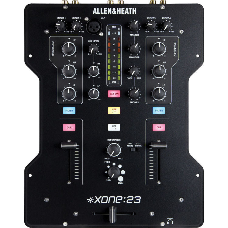Allen & Heath XONE: 23 - 2+2 Channel DJ Mixer