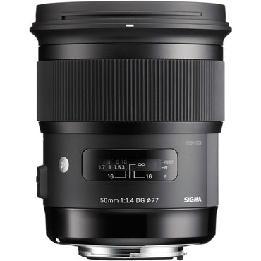 [CLEARANCE] Sigma 50mm f/1.4 DG HSM Art Super Multi-Layer Coating Lens for Nikon F