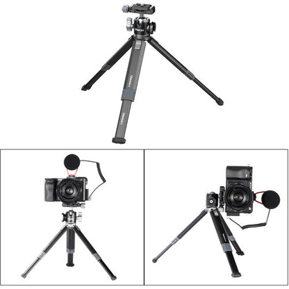 [CLEARANCE] Ulanzi MT-24 Two-Stage Camera Vlog Aluminum Universal Tripod with Ballhead for Vlog Vlogging, TikTok, Photography, Live Streaming, Zoom Meetings
