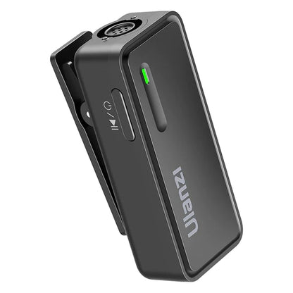 [CLEARANCE] Ulanzi UW-MIC 2.4GHz Wireless 1000mAh Lavalier Lapel Microphone System with Lightning Connector with Charging Case, LED Indicators, 100m Transmission Distance and  Noise Reduction Function Plug & Play for Mobile Phones and Devices