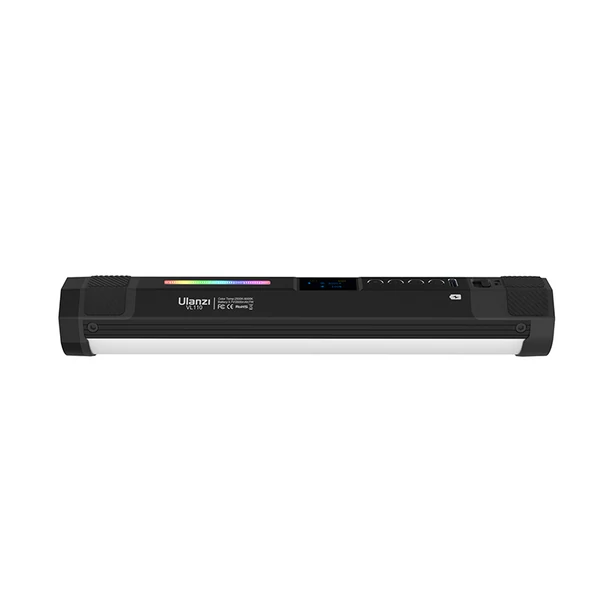 Ulanzi VL110 24cm 2600mAh Magnetic RGB Tube Light with 2500K-9000K Warm and Cold Tones and 360° Full Color Adjustment for Photography and Videography