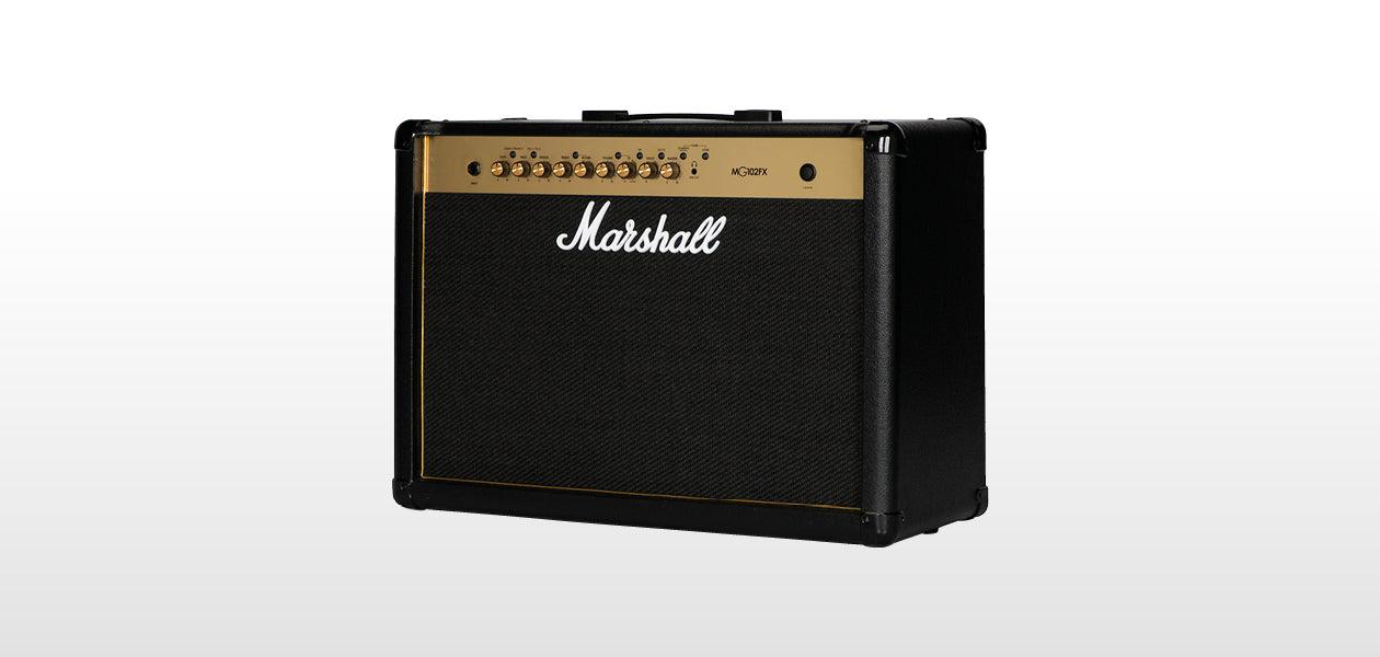 Marshall MG102GFX 2x12" Solid State 4 Channel Store and Recall 100-Watts Combo Guitar Amplifier with Effects