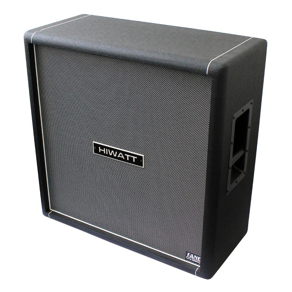 Hiwatt HG-412 Hi-Gain 400W 12-inch Extension Speaker Cabinet with Quadruple Fane Speakers for Musical and Vocal Performance | HG412
