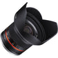 Samyang Durable 12mm f/2.0 NCS CS Lens Perfect fit for Sony E-Mount (APS-C) SY12M-E Black