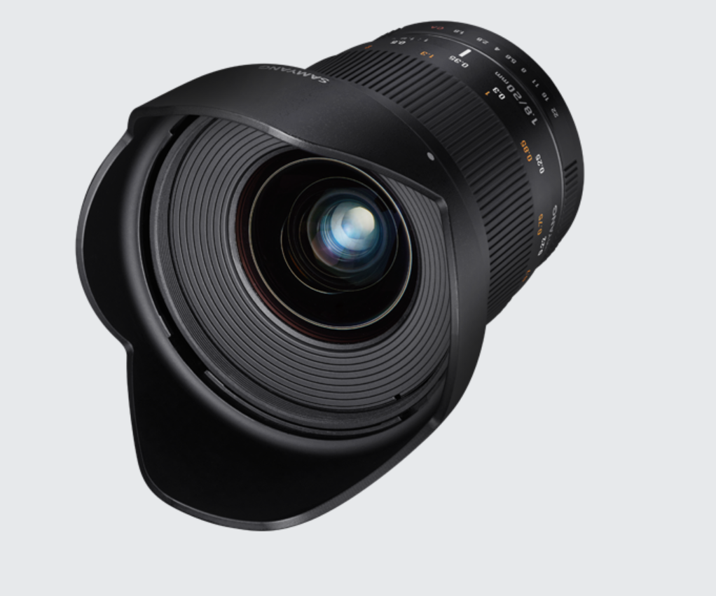 Samyang 20mm f/1.8 ED AS UMC Lens for Panasonic and Olympus Micro Four Thirds Mirrorless Cameras SY20M-MFT