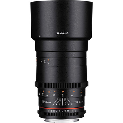 [CLEARANCE] Samyang MF 135mm T2.2 AS UMC VDSLR II Lens (E-Mount) for Sony Mirrorless Camera