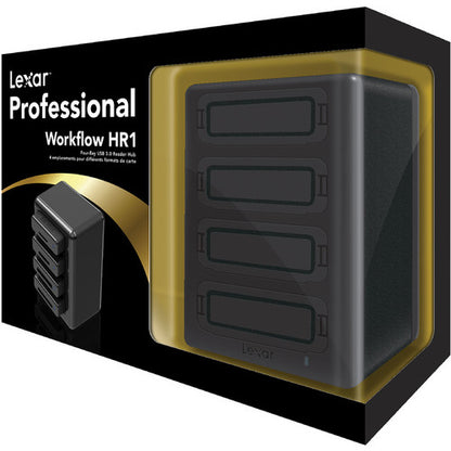[CLEARANCE] Lexar LRWHR1RBNA Professional Workflow HR1 Hub for Mac Systems, Windows
