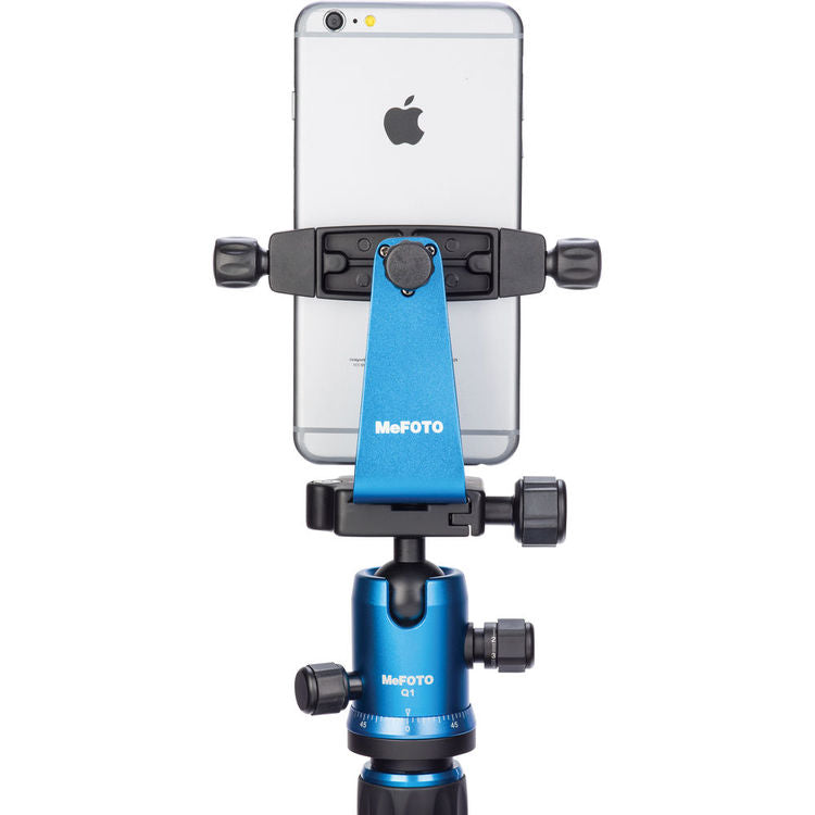 MeFOTO SideKick360 Plus Table Tripod Smartphone Holder Blue