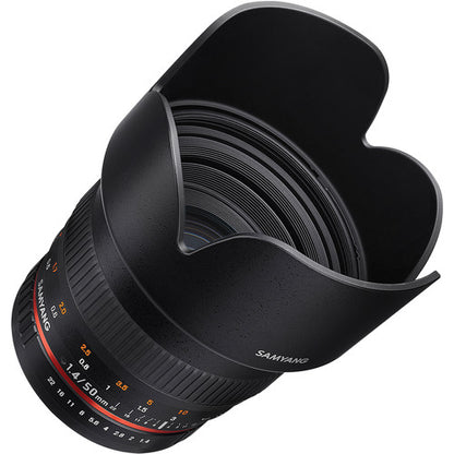 [CLEARANCE] Samyang 50mm Camera Lens with up to f/22 Maximum Aperture AS UMC Lens for Nikon F