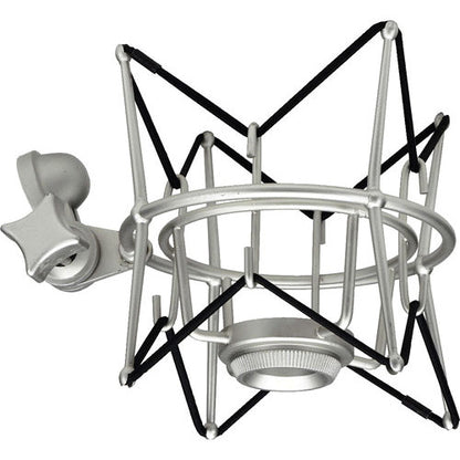 [CLEARANCE] Samson SP01 Studio Grade Spider Shock Mount for Samson C01, C03, CL7, CL8, C01U, C01U Pro, and C03U Condenser Microphones (Silver)
