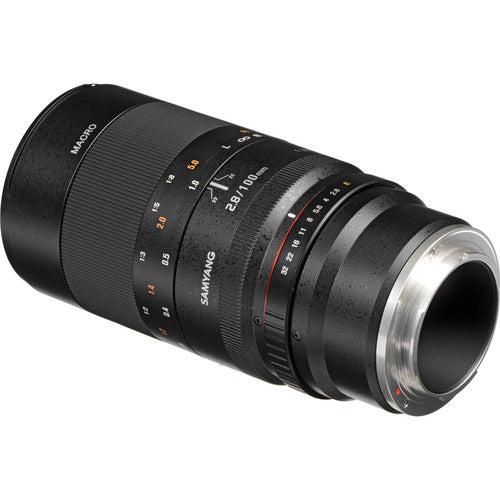 Samyang 100mm f/2.8 Ultra Multi Coating ED UMC Macro Lens Suitable for Sony E Mirrorless Cameras SY100M