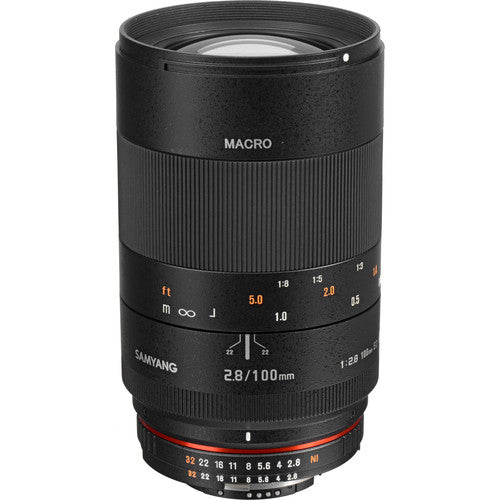 Samyang 100mm f/2.8 ED UMC Macro Lens for Nikon F NKN1