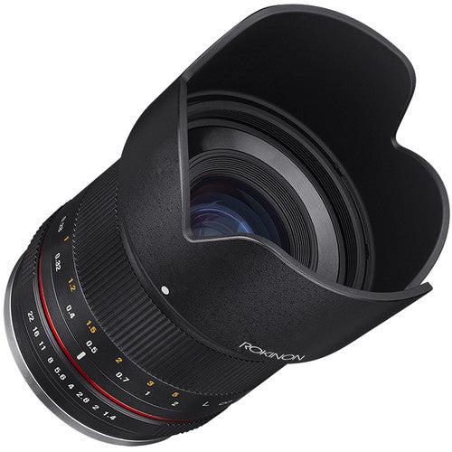 Samyang 21mm f/1.4 Manual Focus Lens (Fuji X) for Fujifilm X Mount Mirrorless Camera for Professional Photography and Videography