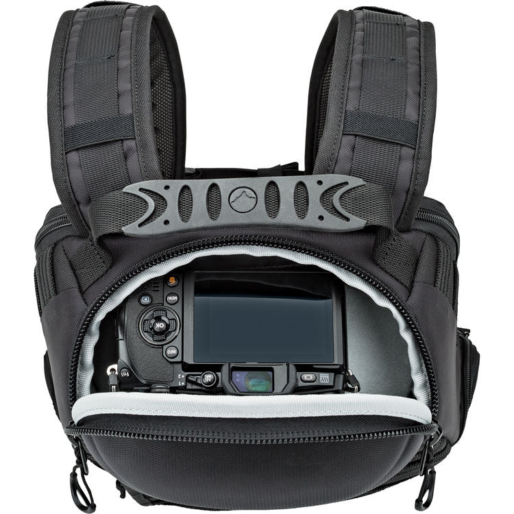 Lowepro ProTactic BP 250 AW Mirrorless Camera and Laptop Backpack Bag (Black)
