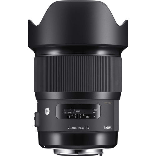 Sigma 20mm f/1.4 Wide-Angle Prime Full-Frame Format DG HSM Art Lens for Canon EF