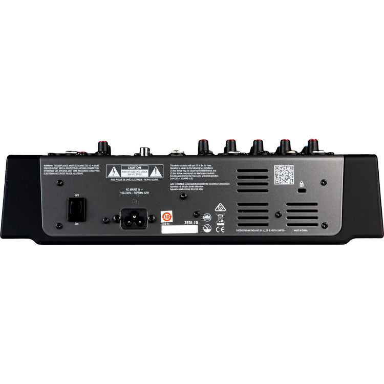 Allen & Heath ZEDi-10 Compact Hybrid Mixer/USB Interface