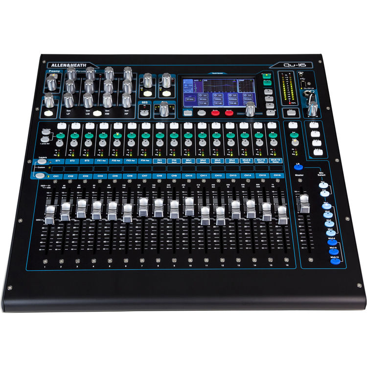 Allen & Heath Qu-16C - Rackmountable Digital Mixer